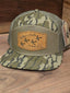 Broken Antler Hat Co- Turkey Tracks Cutout Topo