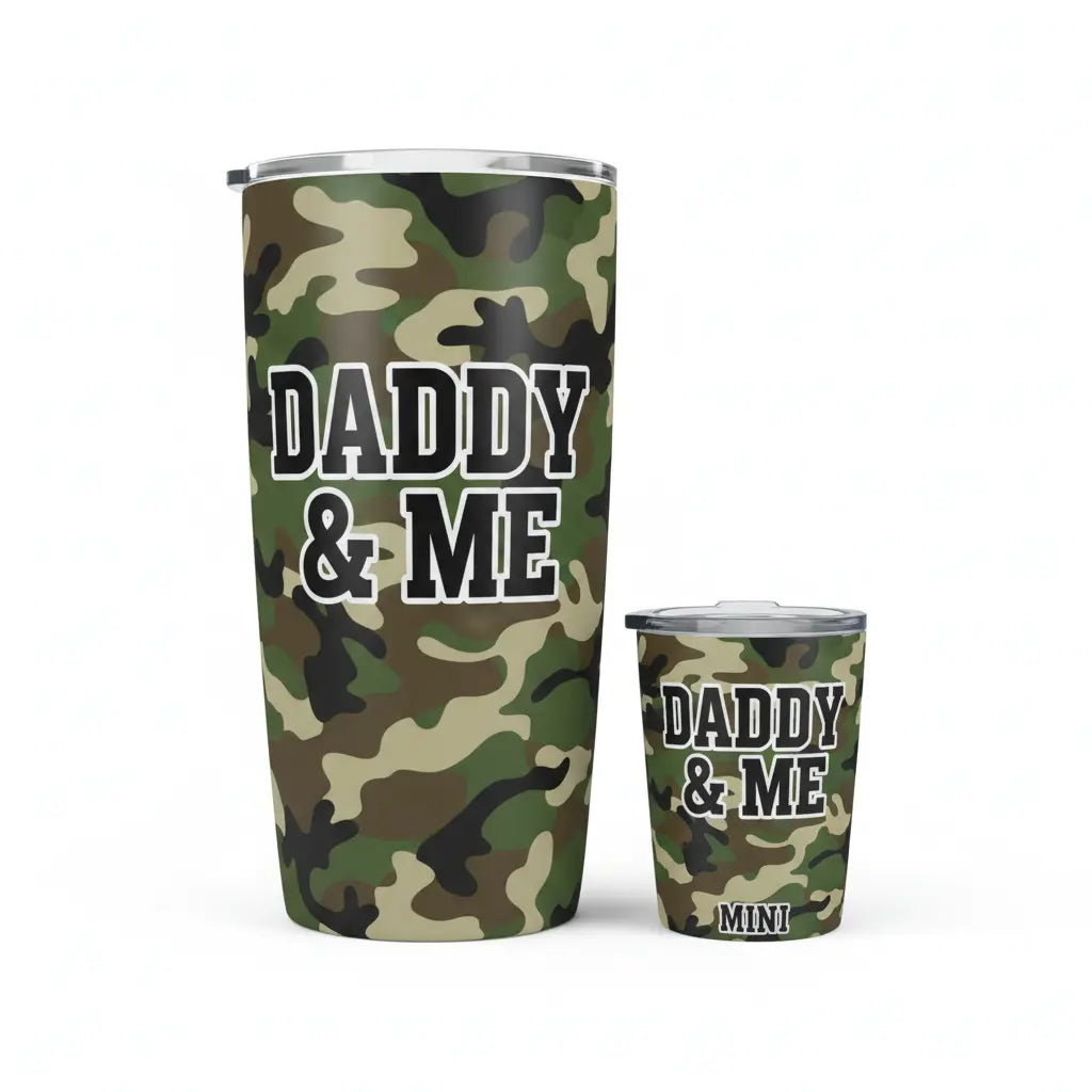 Daddy & Me Matching Tumbler Set Underwood Creations