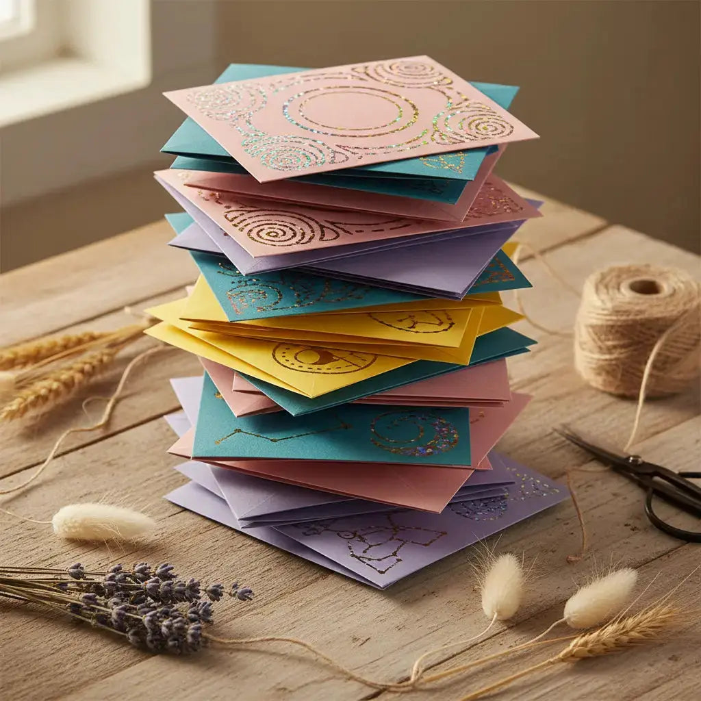 Foiled Cards Stack