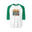 Retro Half Sleeve Shirt Raglan Shirt | Vintage 3/4 Sleeve Baseball Tee