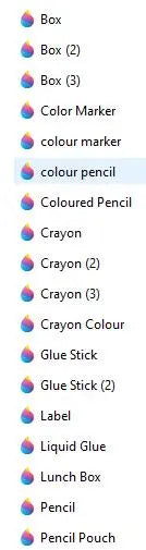 Customizable Unicorn School Supply, or Anything Label