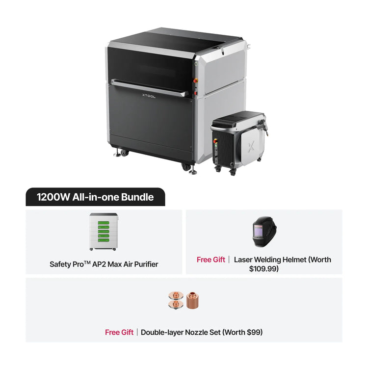 xTool MetalFab Laser Welder/ CNC Cutter xTool
