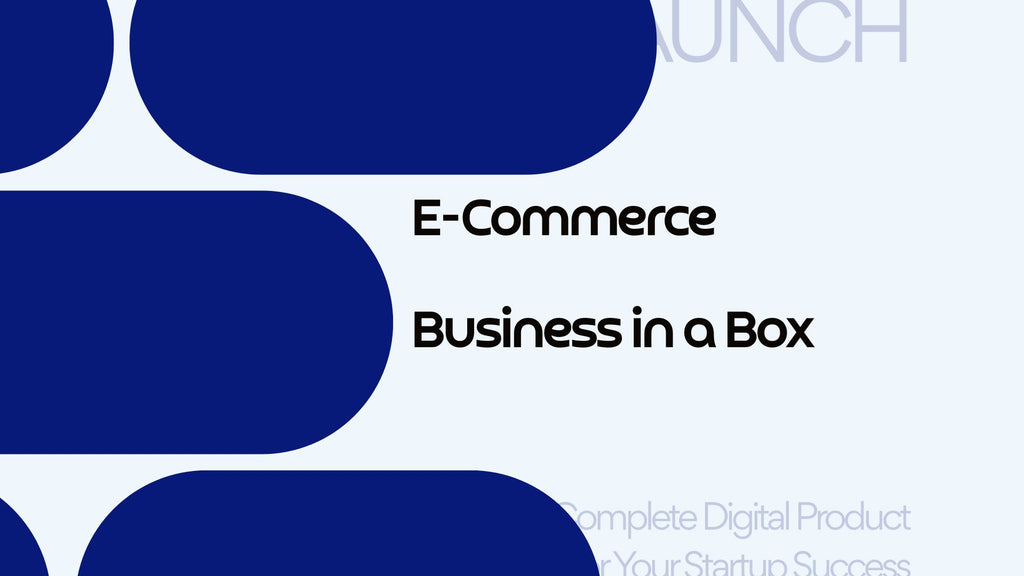 E-Commerce Business in a Box – 22-Slide Digital Presentation Package