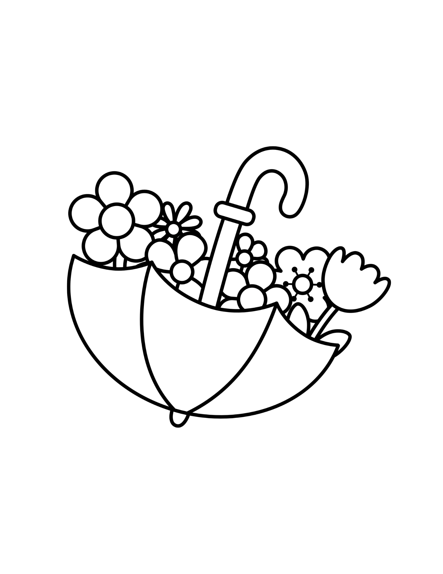Digital Coloring Book – Animals, Flowers & Farm