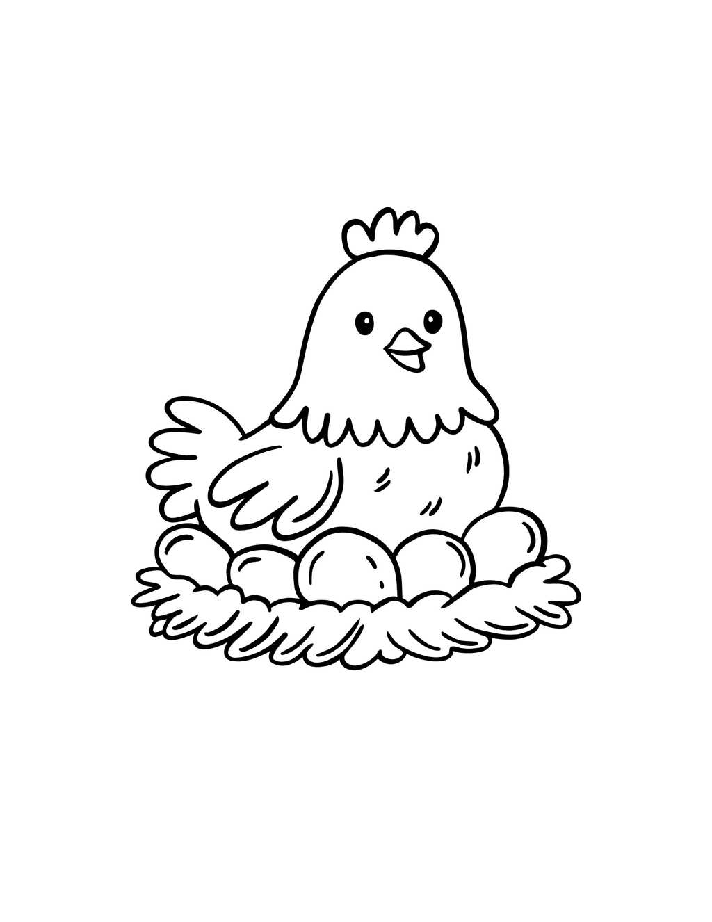 Digital Coloring Book – Animals, Flowers & Farm