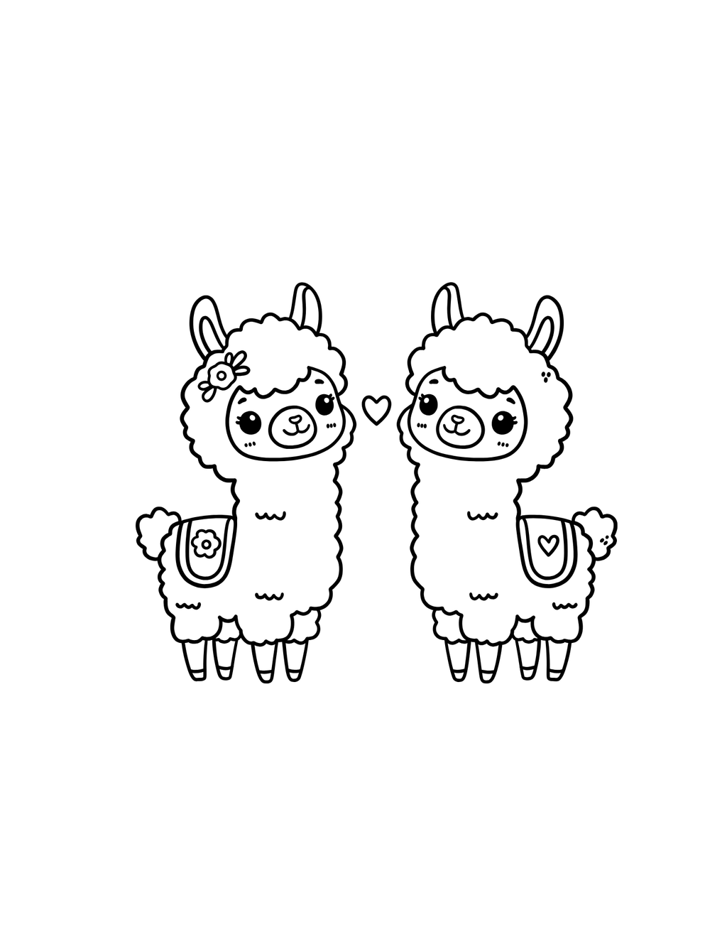Digital Coloring Book – Animals, Flowers & Farm