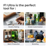 xTool F1 Ultra 20W Fiber & Diode Dual Laser Engraver xTool