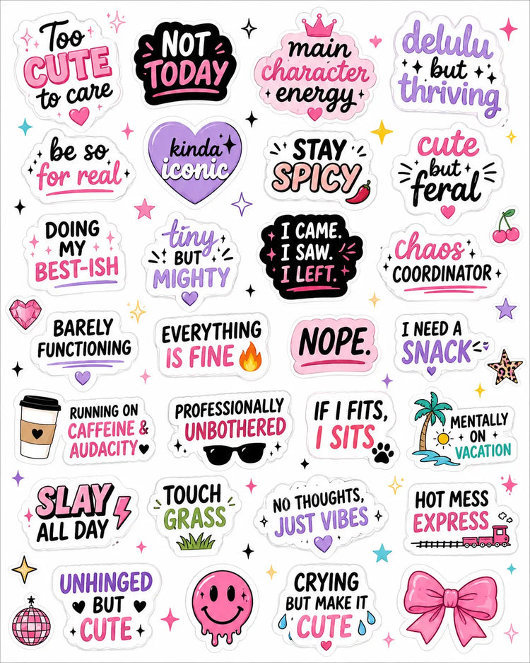 Custom Stickers – Personalized Die-Cut Designs Underwood Creations