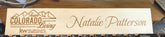 Custom Laser Engraved Name Plate – 2" x 10" Underwood Creations