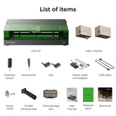 xTool S1 + 1064nm IR Laser Kit: Enclosed Diode Laser Engraver & Cutter xTool