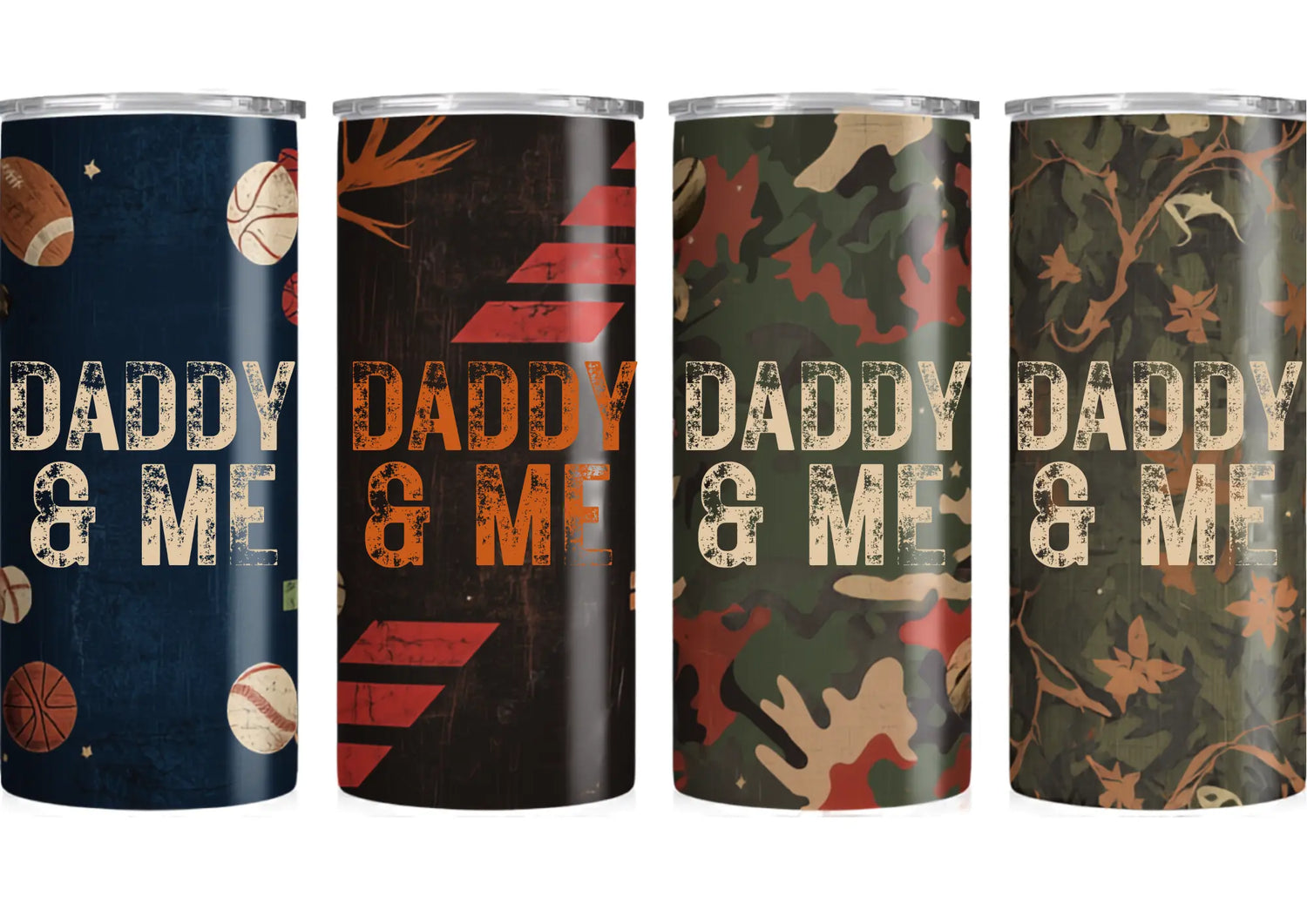 Daddy & Me Matching Tumbler Set Underwood Creations