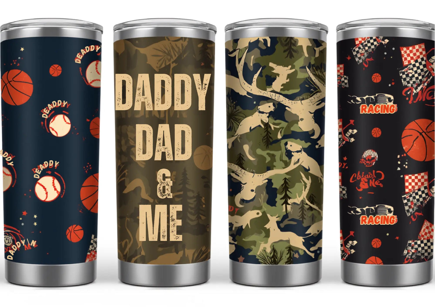 Daddy & Me Matching Tumbler Set Underwood Creations