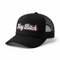 Black Hey Bitch Trucker Hat
