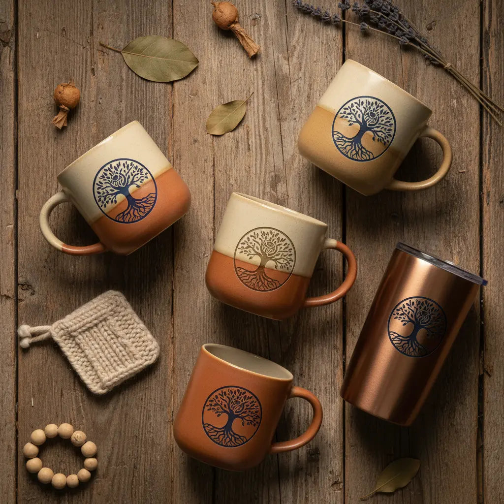 Custom Branded Cups & Mugs Underwood Creations
