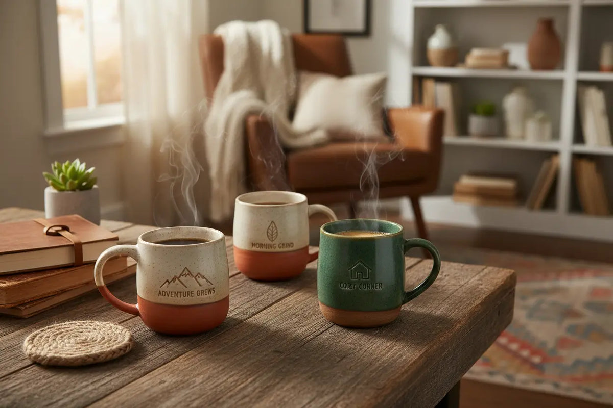 Custom Branded Cups & Mugs Underwood Creations