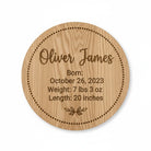 Baby Announcement Sign-Laser Engraved Underwood Creations