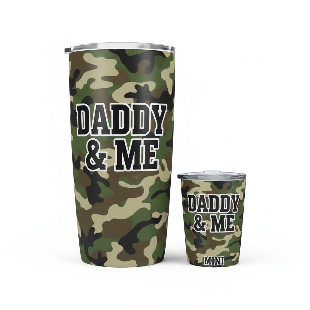 Daddy & Me Matching Tumbler Set