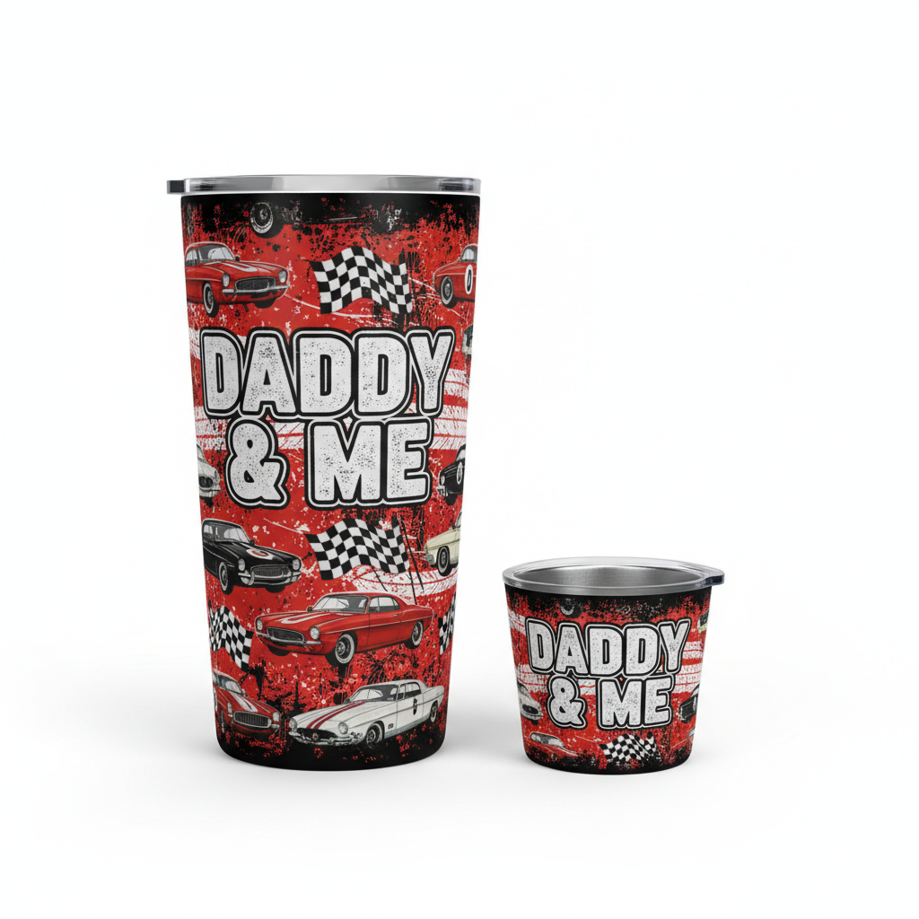 Daddy & Me Matching Tumbler Set