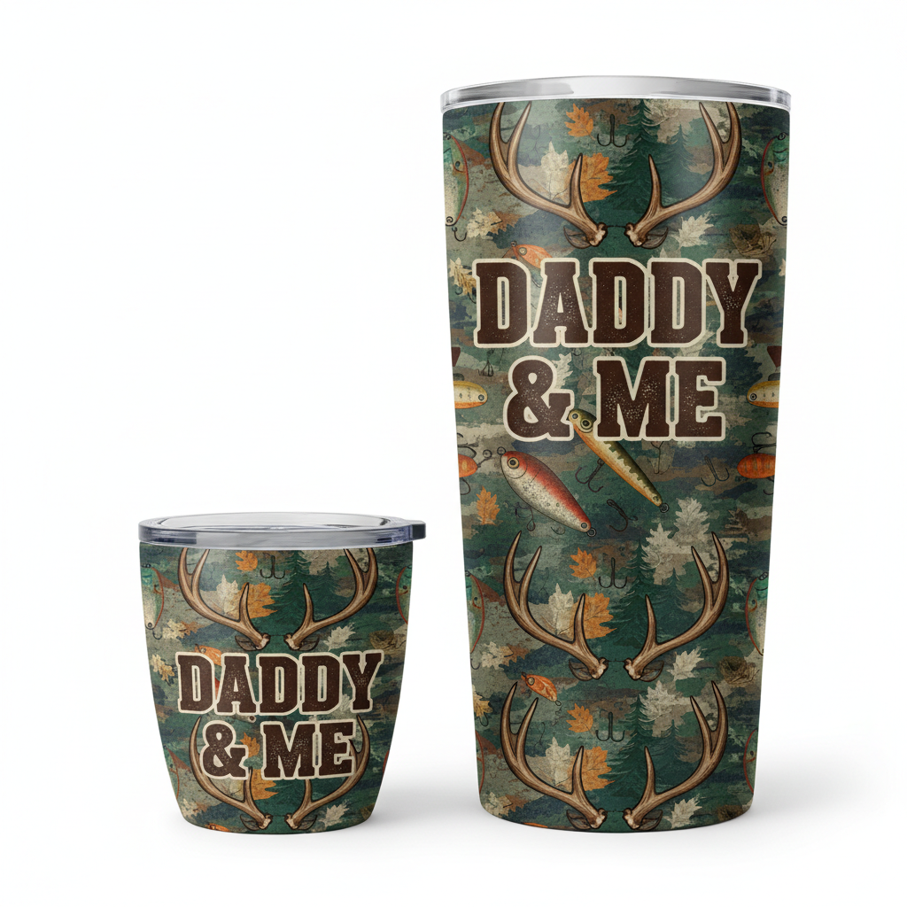 Daddy & Me Matching Tumbler Set