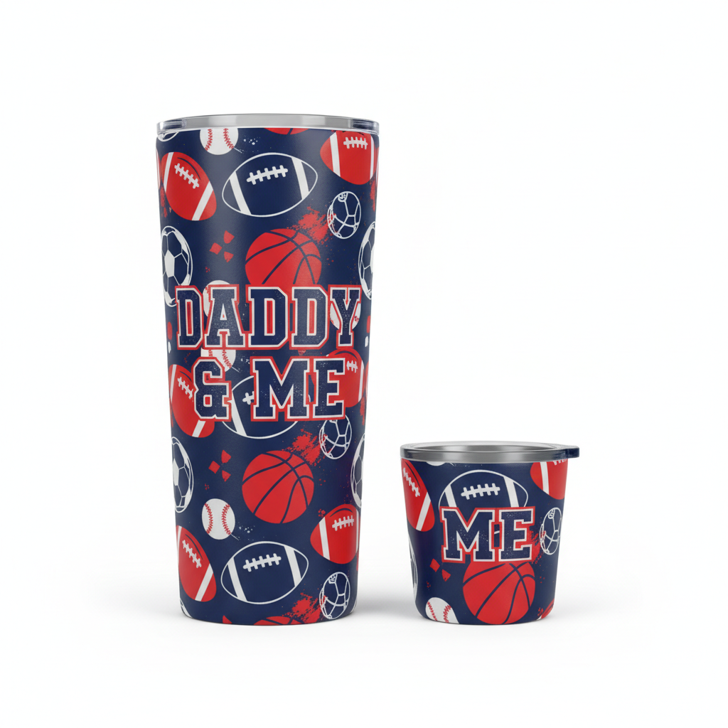 Daddy & Me Matching Tumbler Set