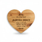 Baby Announcement Sign-Laser Engraved Underwood Creations