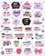 Sassy stickers