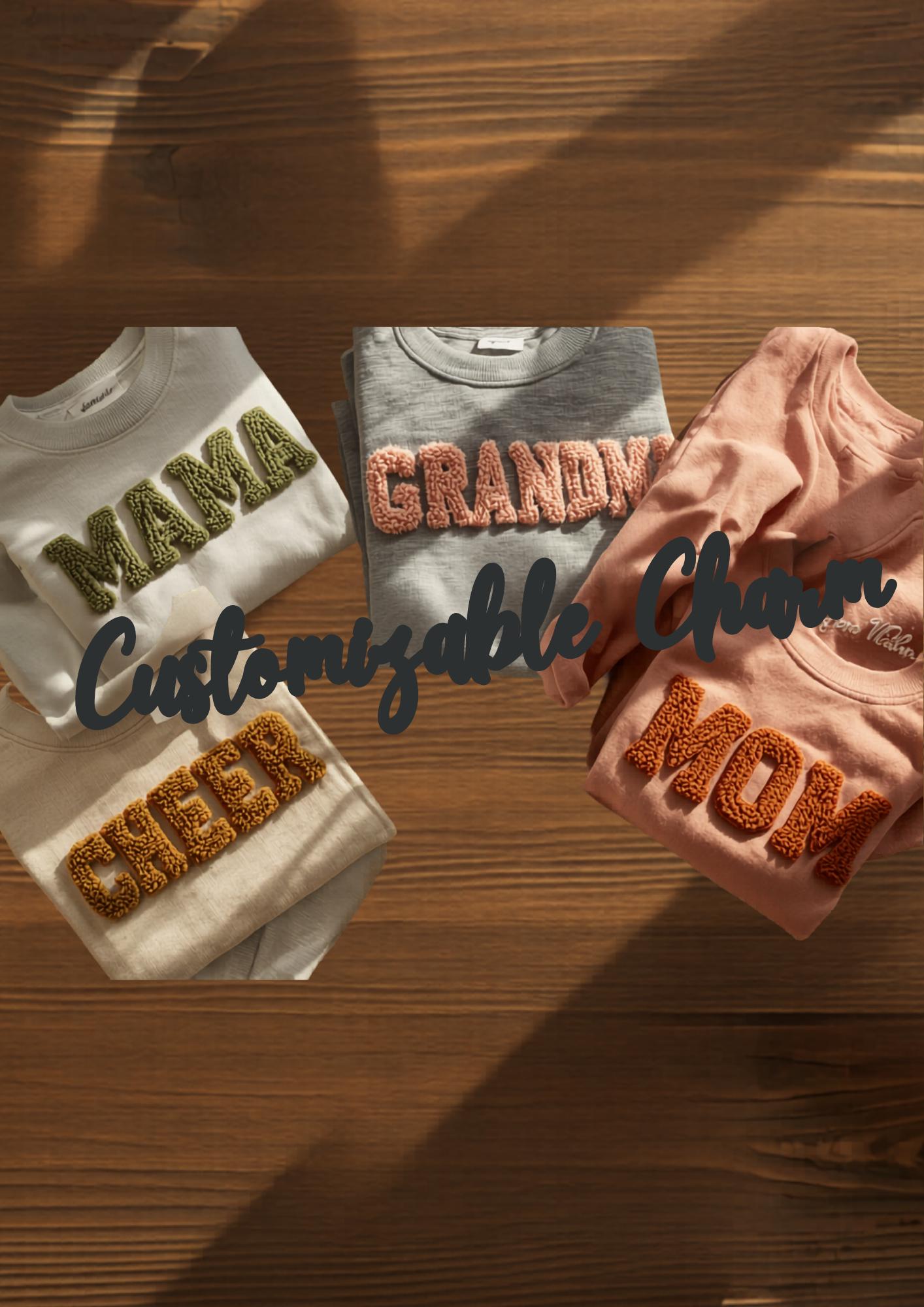 Chenille Patch Sweatshirt