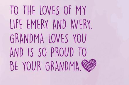Bad Grandma, No Kissy!