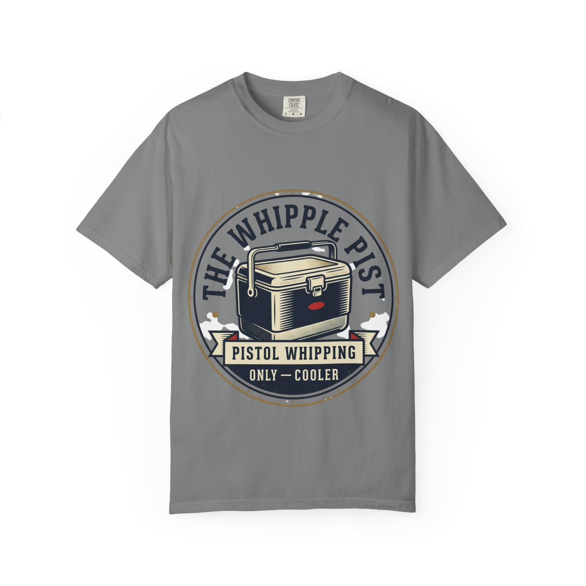 The Whipple Pistol Cooler graphic tee | Pistol Whipping design