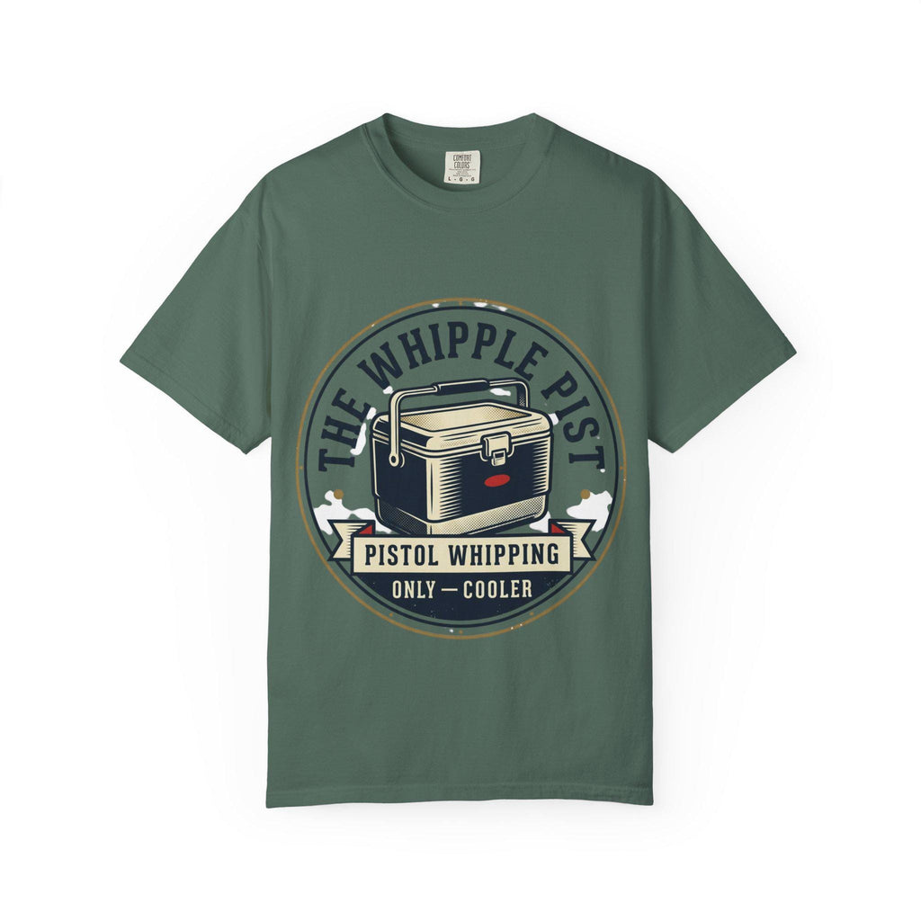 The Whipple Pistol Cooler graphic tee | Pistol Whipping design