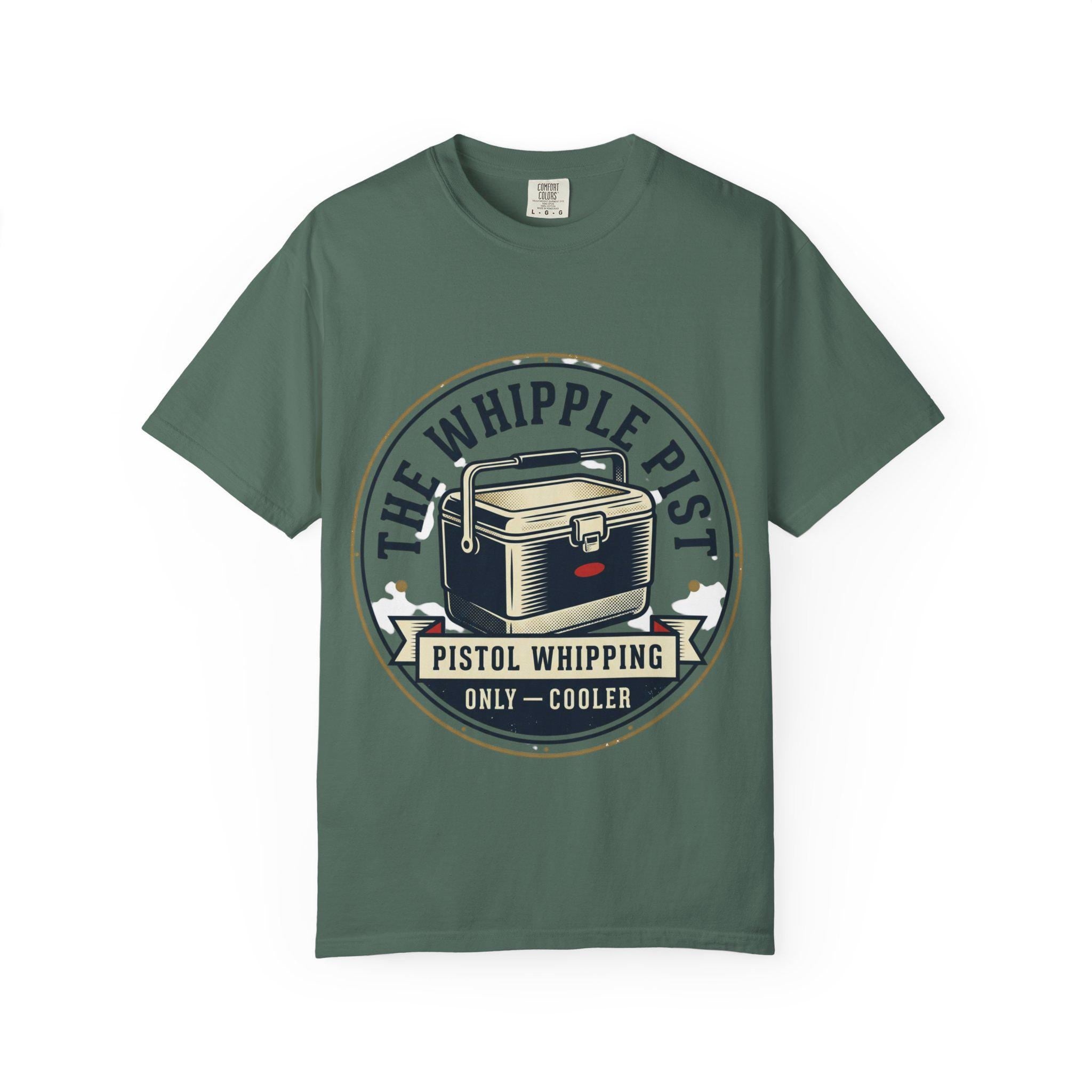 The Whipple Pistol Cooler graphic tee | Pistol Whipping design
