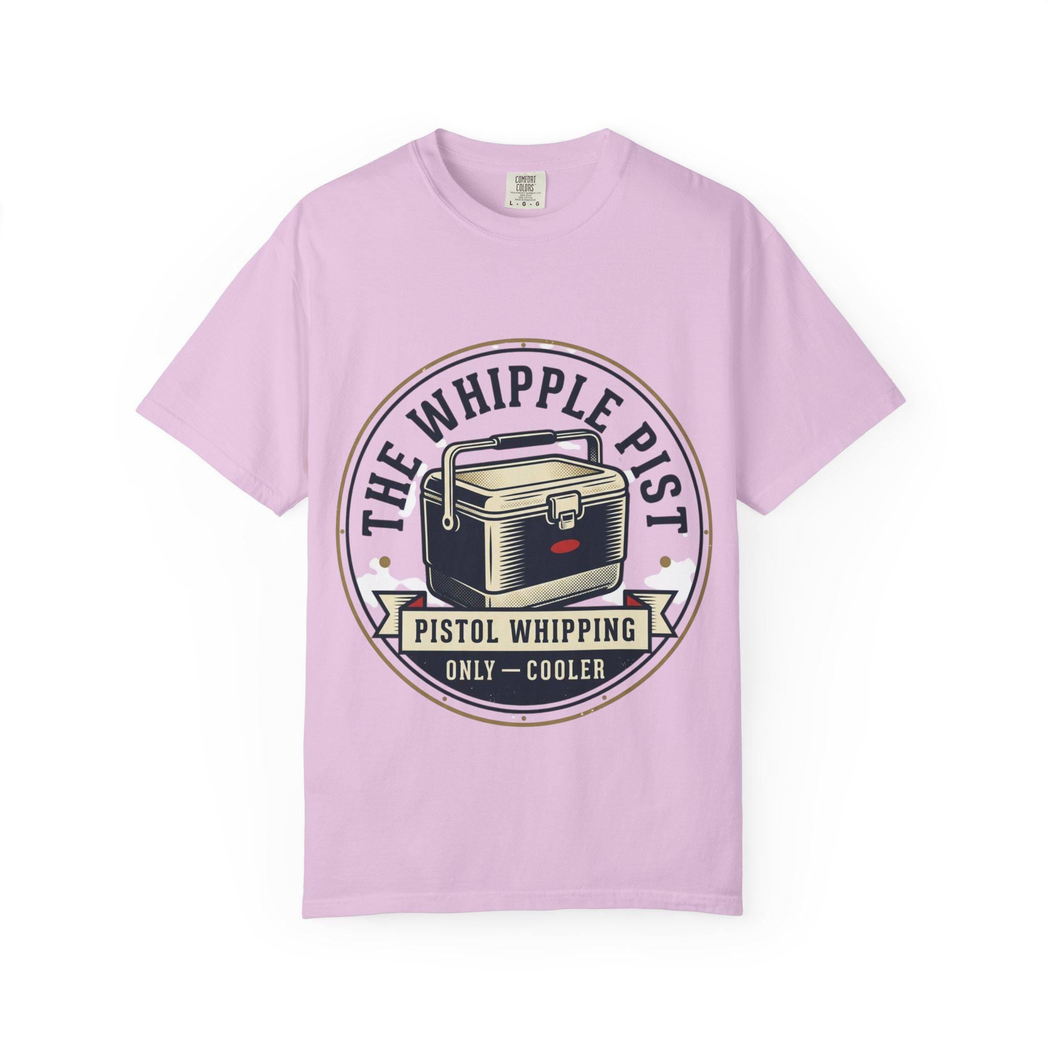 The Whipple Pistol Cooler graphic tee | Pistol Whipping design