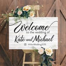 White Wedding Sign with Flower Box 24" x 36"
