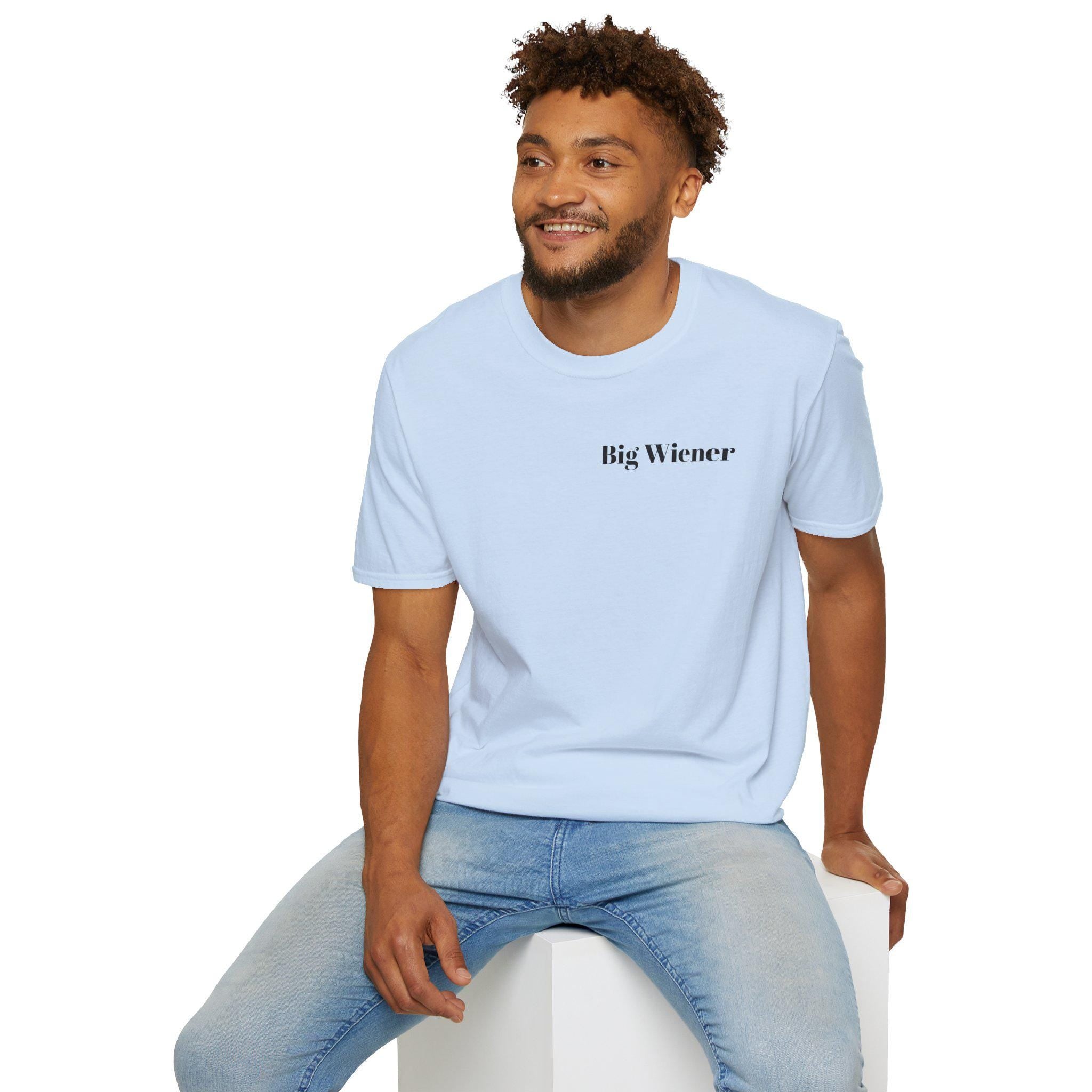 Copy of Big Wiener T-Shirt | Minimal Text Tee