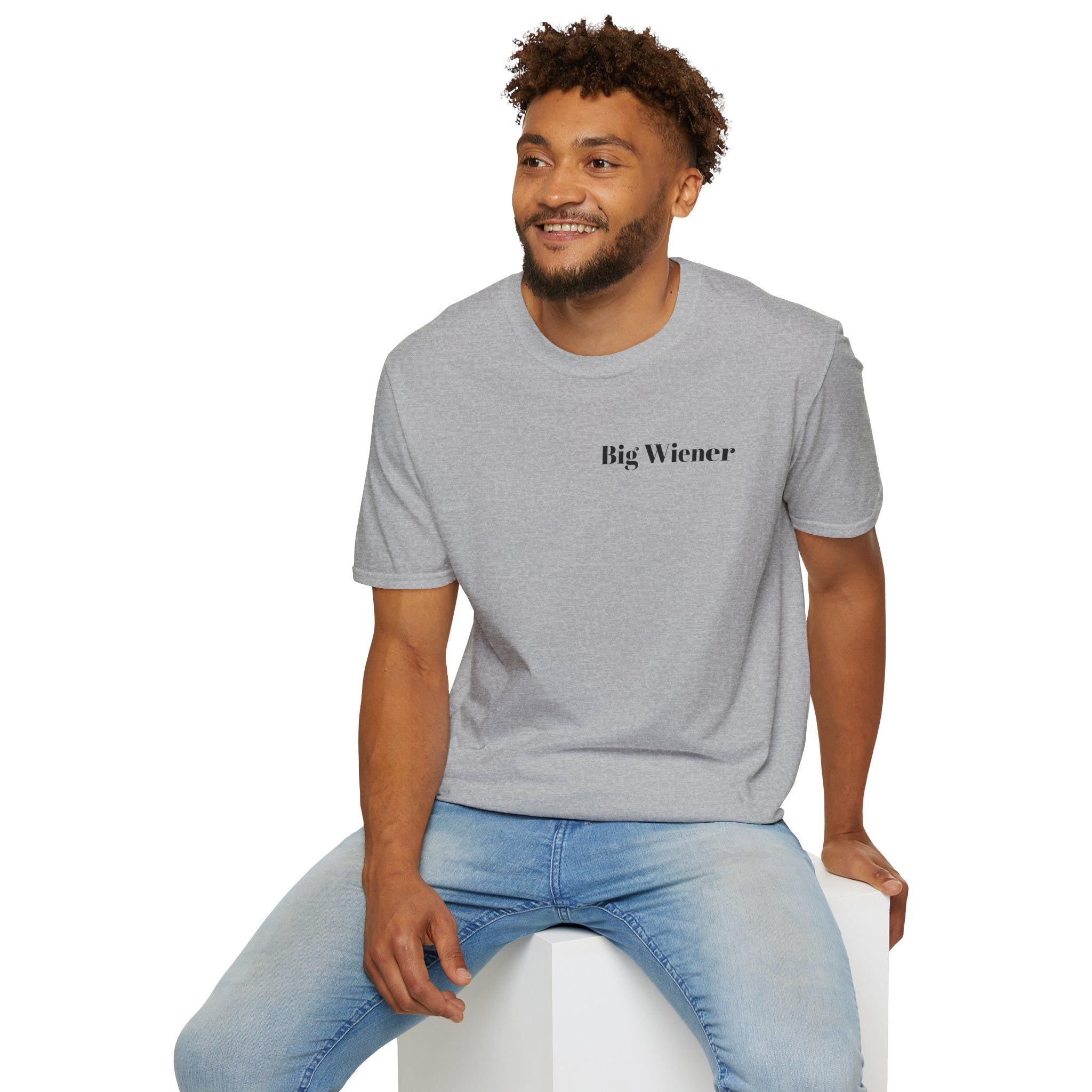 Copy of Big Wiener T-Shirt | Minimal Text Tee