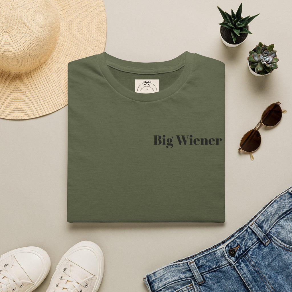 Copy of Big Wiener T-Shirt | Minimal Text Tee