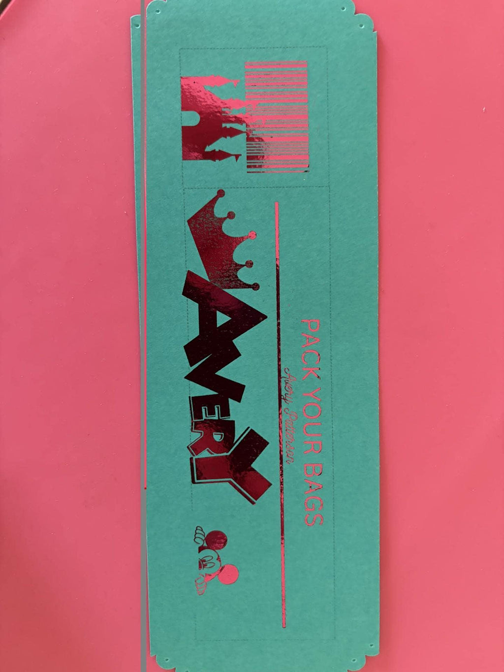 Foiled Cards and Tickets: Elegant Sentiments, Memorable Experiences
