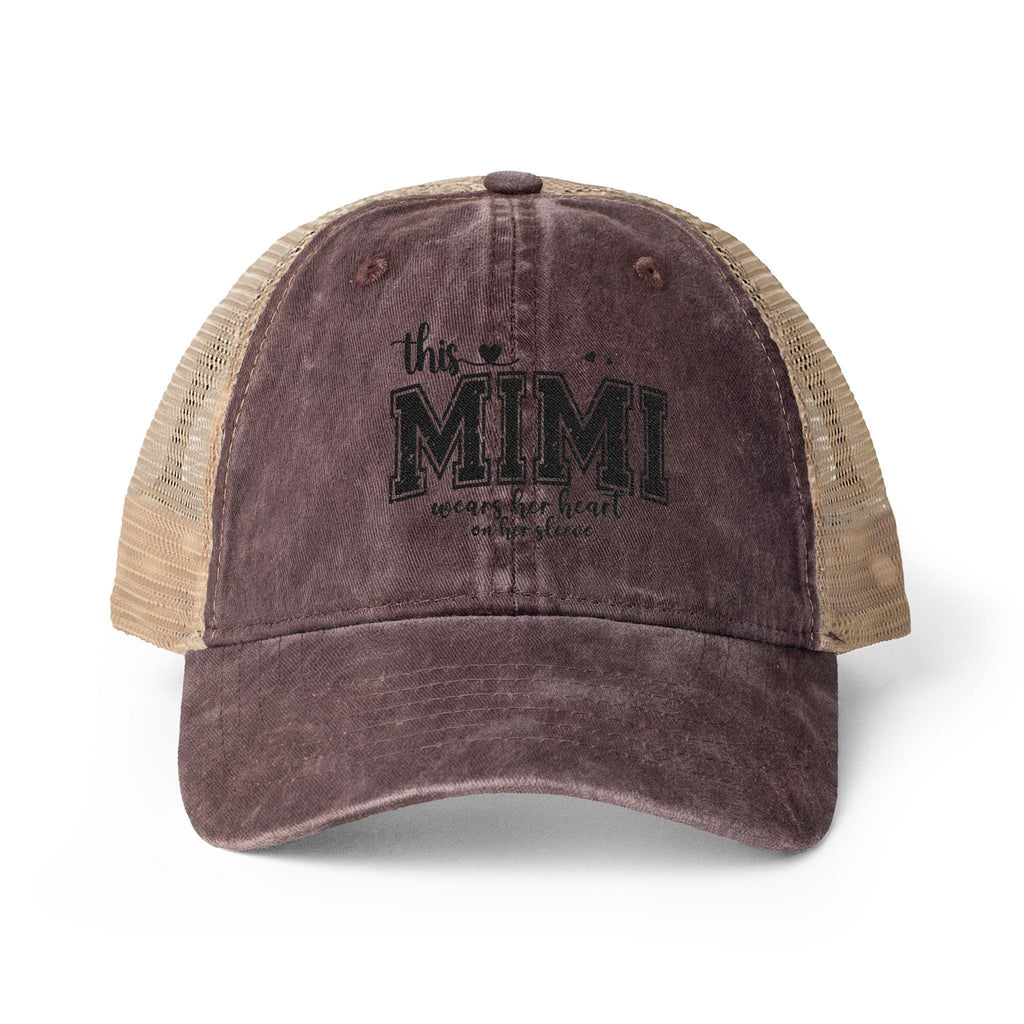Women's Washed Mesh-Back Cap Mimi