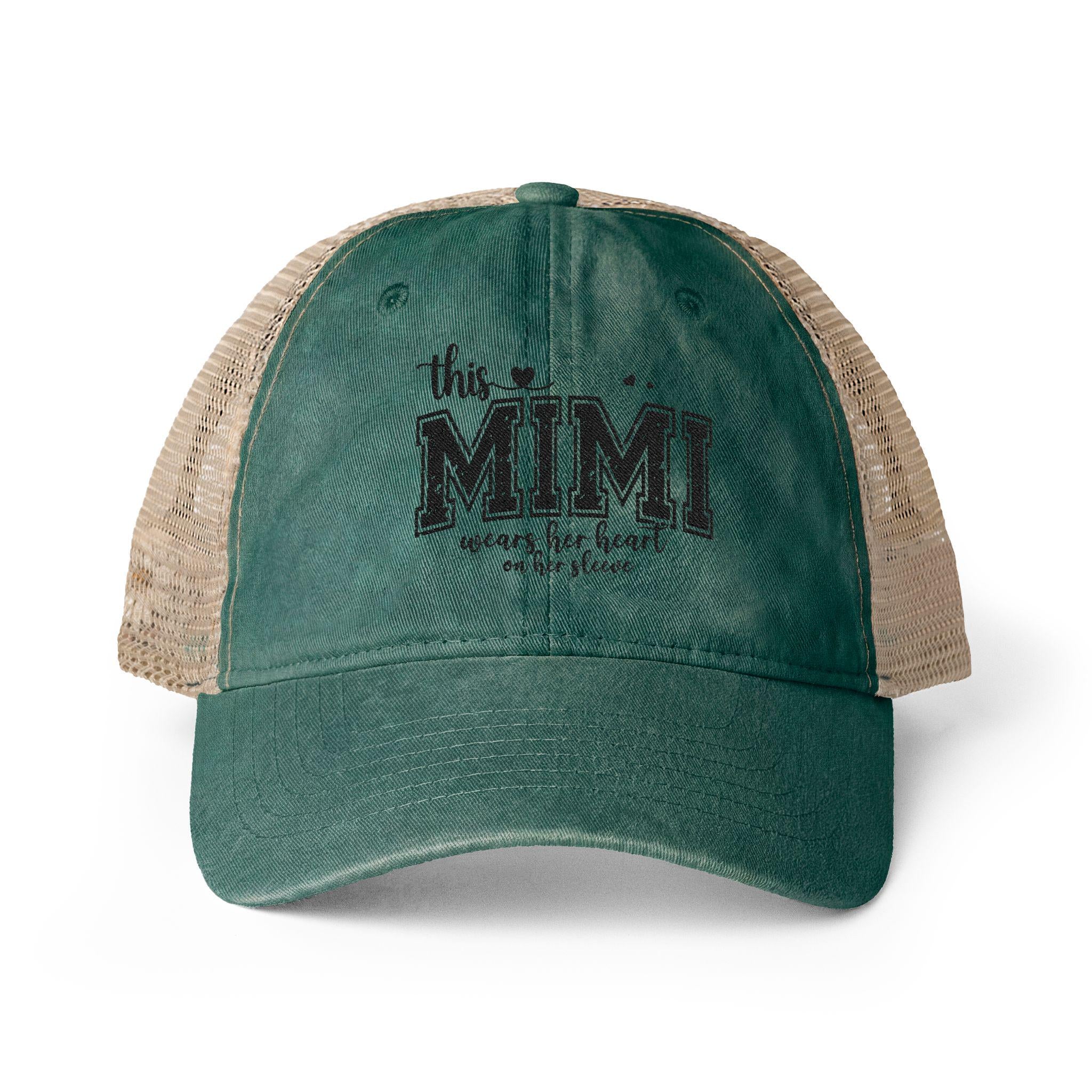 Women's Washed Mesh-Back Cap Mimi