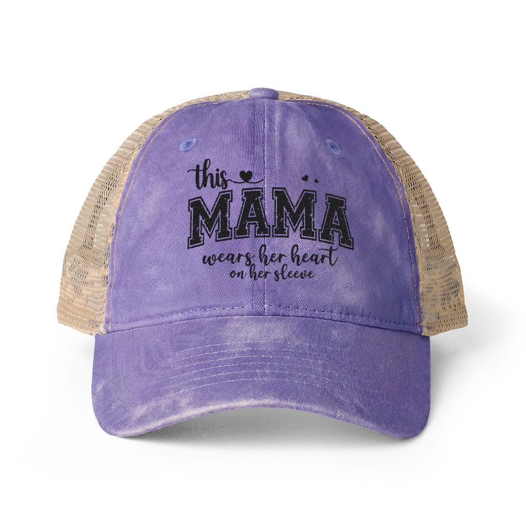 Women's Washed Mesh-Back Cap