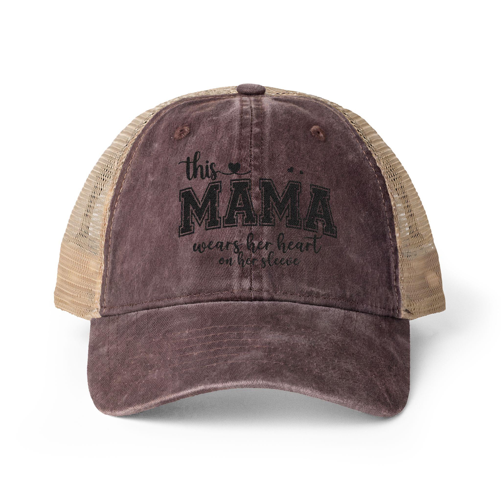 Women's Washed Mesh-Back Cap