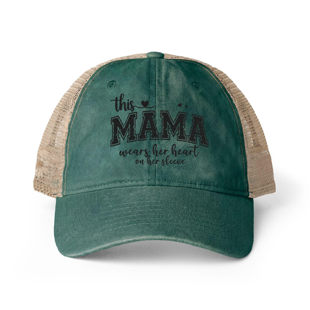 Women's Washed Mesh-Back Cap