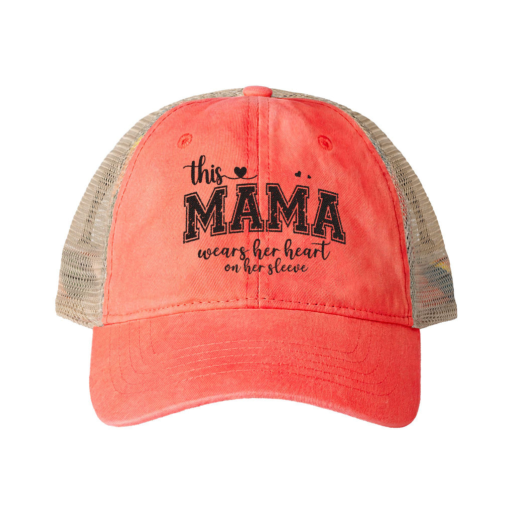 Women's Washed Mesh-Back Cap
