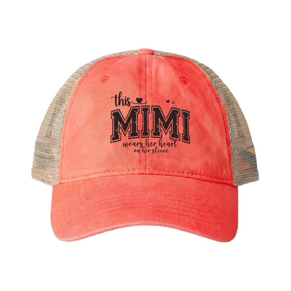 Women's Washed Mesh-Back Cap Mimi