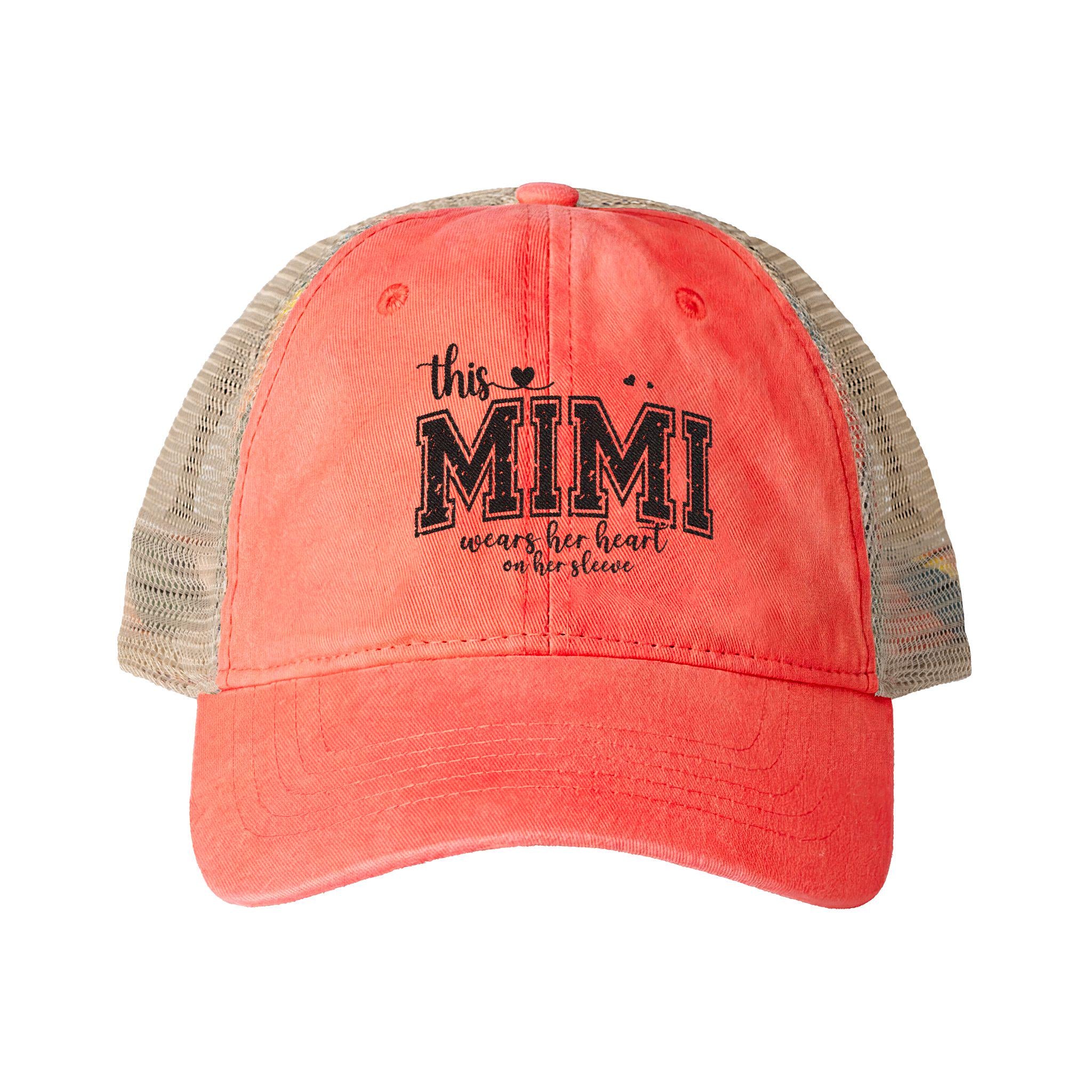 Women's Washed Mesh-Back Cap Mimi