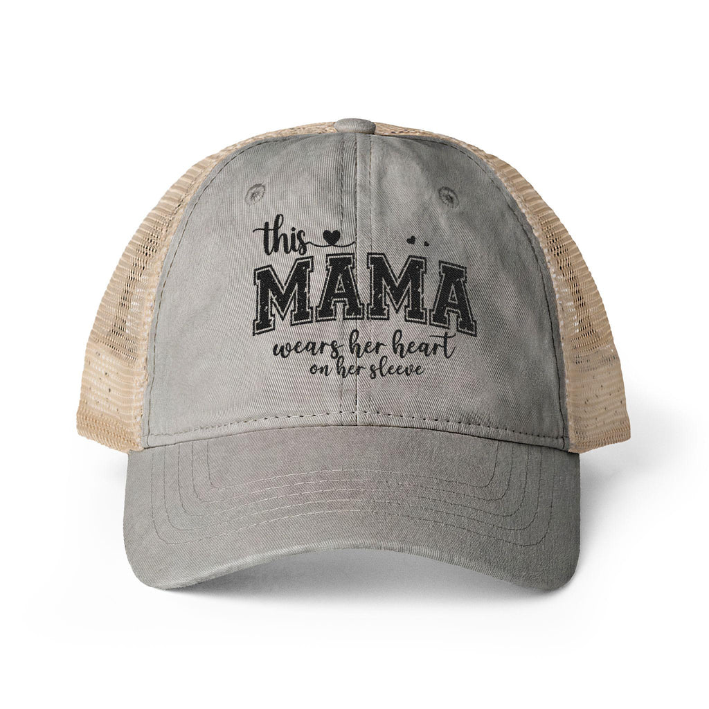 Women's Washed Mesh-Back Cap