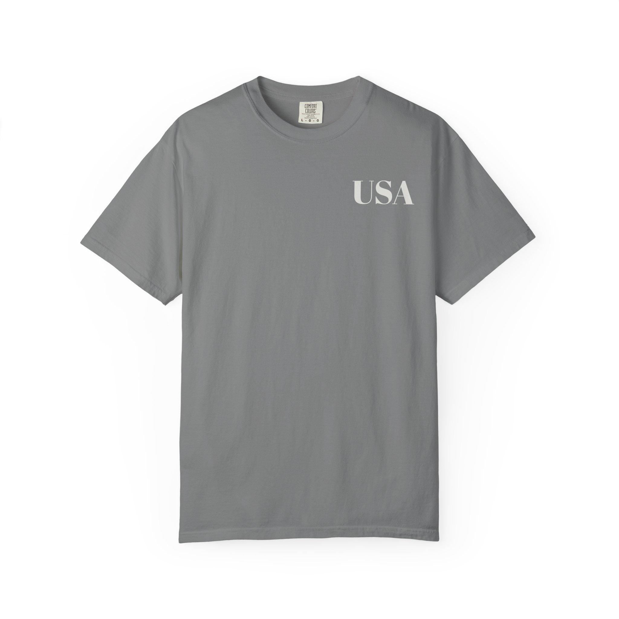 250 Years Eagle Badge T-Shirt | USA 4th of July Patriotic Tee