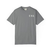 250 Years Eagle Badge T-Shirt | USA 4th of July Patriotic Tee