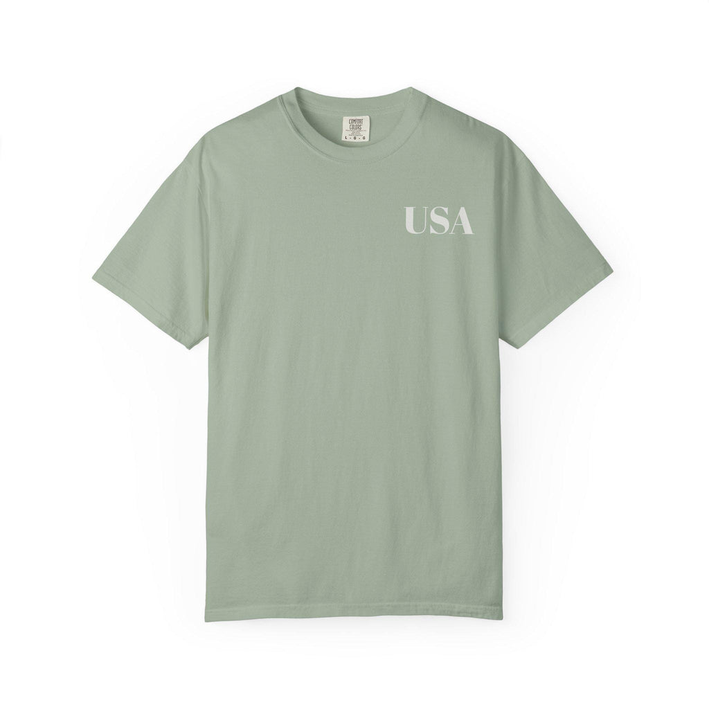 250 Years Eagle Badge T-Shirt | USA 4th of July Patriotic Tee