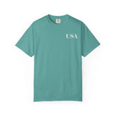 250 Years Eagle Badge T-Shirt | USA 4th of July Patriotic Tee